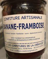 Confiture Artisanale Banane Framboise Report Card