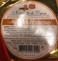 Nonnette Individuelle Caramel Report Card