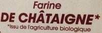 Farine De Chtaigne Bio Ingredients