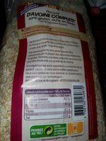 Flocons D'avoine Complets Bio Sans Gluten Report Card