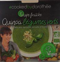Soupe Fraiche Quinoa Legumes Verts Report Card