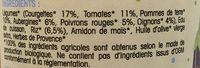 Pot Lgumes Du Soleil, Riz Ingredients