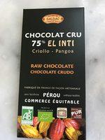 Chocolat Cru 75% El Inti Report Card