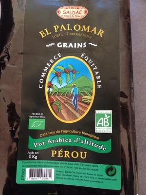 El Palomar Grains Pur Arabica D'altitude