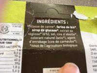 Epicerie / Epicerie Sucre / Confiserie Bio Ingredients