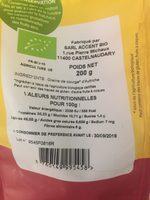 Graines De Courge Autriche Ingredients