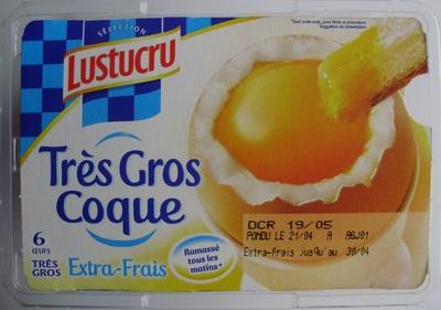 6 Ufs Trs Gros Coque, Extra-Frais
