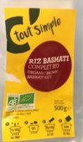 Riz Basmati Complet Bio Report Card