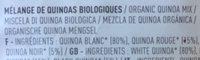 Trio De Quinoa Bio Ingredients