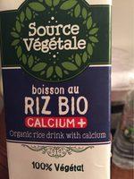 Boisson Au Riz Bio Calcium Report Card
