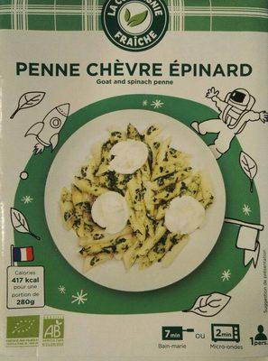 Penne Chvre Epinard