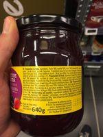 Confiture Bio Extra Fruits Rouges Ingredients
