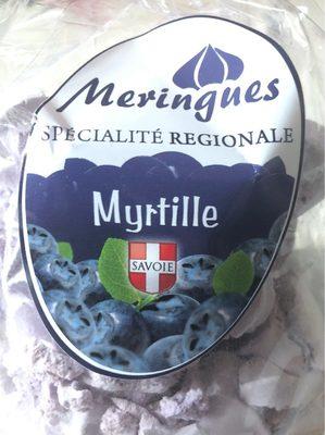 Meringues Myrtille