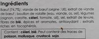 Bouillon De Buf  Infuser Ingredients