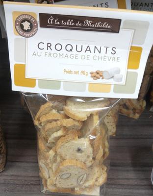 Croquants Au Fromage De Chvre
