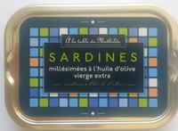Sardines Millsimes  L'huile D'olive Vierge Extra Report Card
