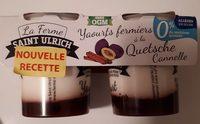 Yaourt Fermier A La Quetsche Cannelle Report Card