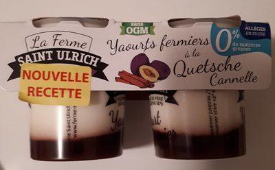 Yaourt Fermier A La Quetsche Cannelle