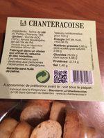 Croutons Comte Ingredients