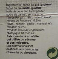 Crotons Ail, Herbes De Provence Ingredients