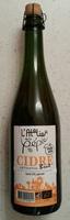 Cidre Brut Artisanal Report Card
