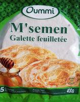 M'semen Galette Feuillete Nature Report Card