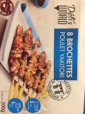 Brochettes Poulet Yakitori