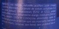 Bruleur Boisson Rafrachissante Ingredients