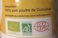 Curcuma Longa Bio Ingredients