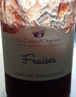 Fraises Confiture Tradditionnelle Report Card