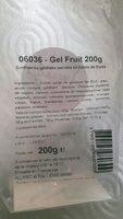 Gel Fruit Ingredients