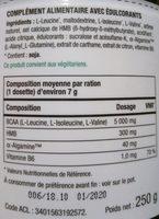 Nhco Bcaa 4:1:1 Ingredients