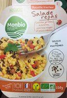 Salade Repas - Lentilles Germes, Chalotes, Poivrons Rouges Et Sauce Indienne Report Card