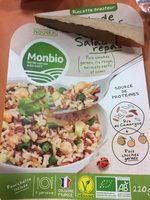 Salade Repas - Pois Chiche Germ, Riz Rouge, Haricots Verts Et Cumin Report Card