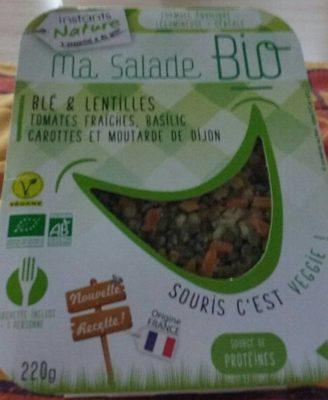 Ma Salade Bio Bl Et Lentilles