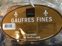 Gaufres Fines Caramel Au Beurre Sal Report Card