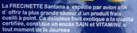Frecinette Ingredients
