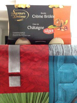Crme Brule Coeur Chataigne