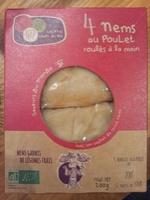 4 Nems Au Poulet Rouls  La Main Report Card