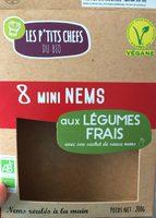8 Nems Aux Lgumes Rouls  La Main Report Card