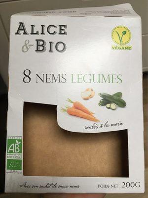 8 Nems Aux Lgumes, Bio