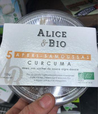 5 Apri Samoussas Curcuma, Bio