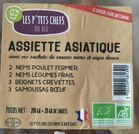 Assiette Asiatique 200G + Report Card