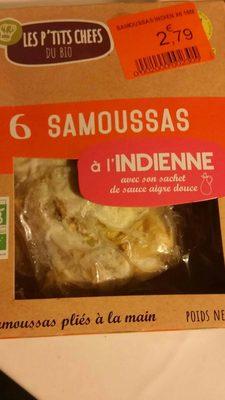 6 Samoussas  L'indienne