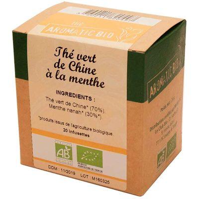Th Vert De Chine  La Menthe Bio