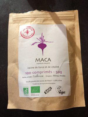 Maca Crue Bio 100 Comprims Sol Semilla