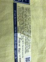 Tarama Au Tokibo Wasabi Ingredients