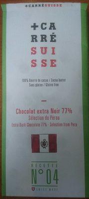 Chocolat Extra Noir 77%