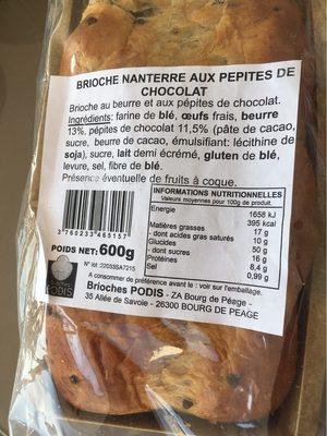 Brioche Aux Ppites De Chocolat