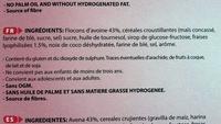 Crunchy Muesli Ingredients